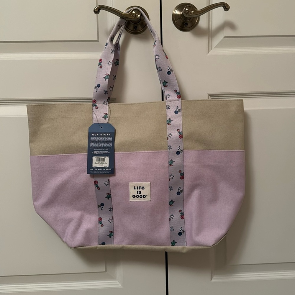 Life is Good Lakeside Graphic Tote